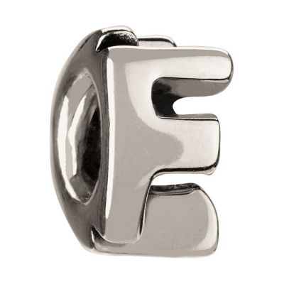 Chamilia - Sterling Silver Letter F Bead