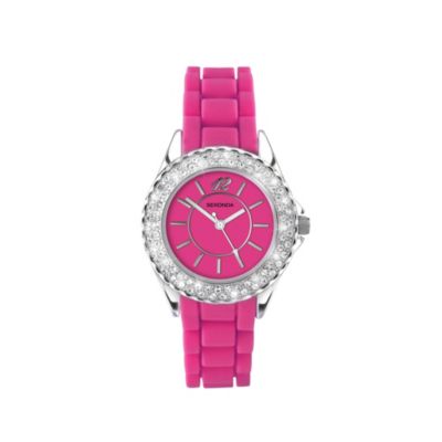 Sekonda stone set bezel watch