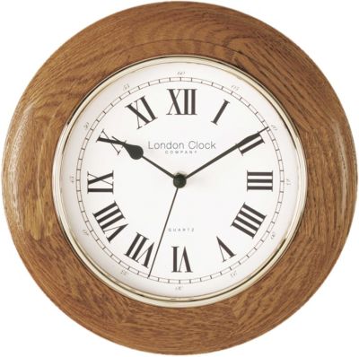 Wood Case Wall Clock