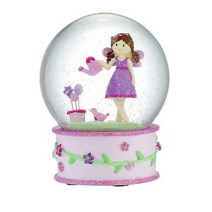 H Samuel Fairy Princess Blossom Waterfall Snow Globe