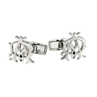 Dunhill stainless steel logo cufflinks - Product number 8410186