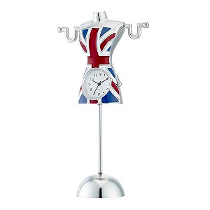 Unbranded Miniature Union Jack Mannequin Jewellery Stand