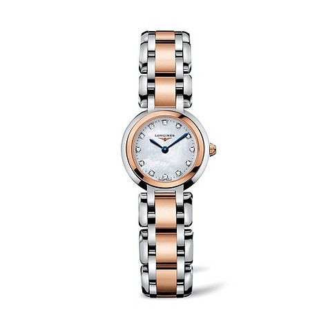 Longines PrimaLuna diamond bracelet watch