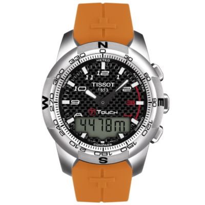 tissot touch orange strap