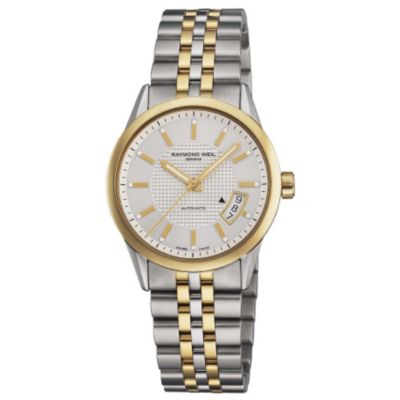 Raymond Weil men's automatic two colour bracelet watch - Product number 8420548