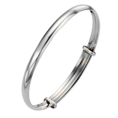 Sterling Silver Childs Expander Bangle