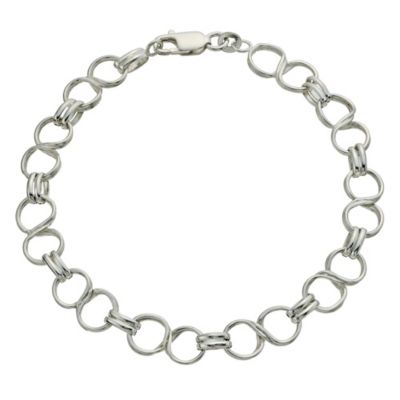 Silver Figure Of Eight Bracelet - Product number 8431310