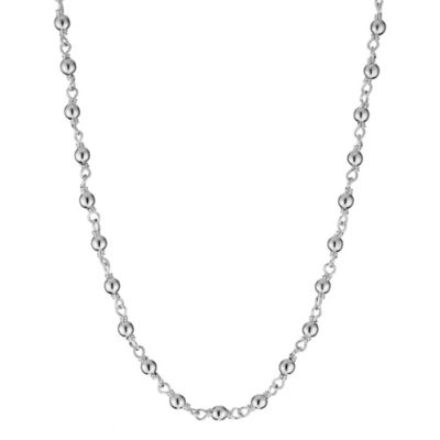 Sterling Silver Bead Necklace