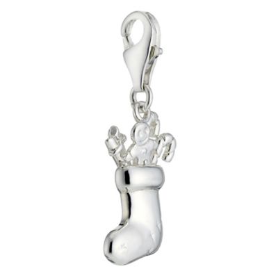 sterling Silver Stocking Charm