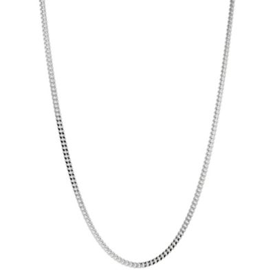 Sterling Silver 18" Curb Chain - Product number 8432767
