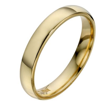 22ct Yellow Gold 3mm Extra Heavyweight Court Wedding Ring - Product number 8440255