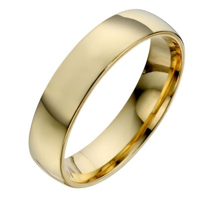 22ct Yellow Gold 5mm Extra Heavyweight Court Wedding Ring - Product number 8440743