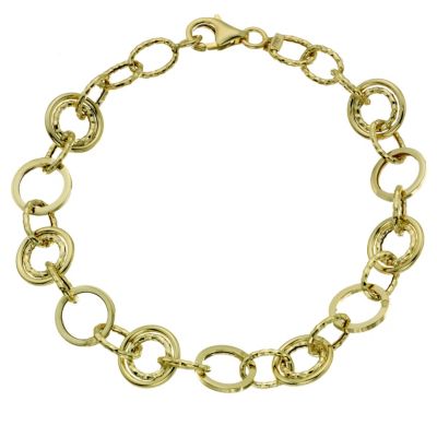 9ct Yellow Gold Multi Chain Bracelet