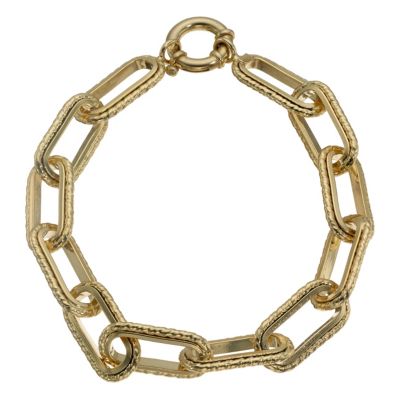 H Samuel 9ct Gold Fancy Belcher Bracelet