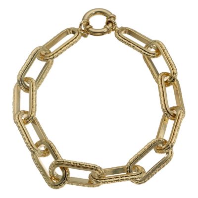 Eleganzia 9ct Gold Fancy Belcher Bracelet