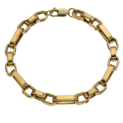 Mens Square Belcher Bracelet