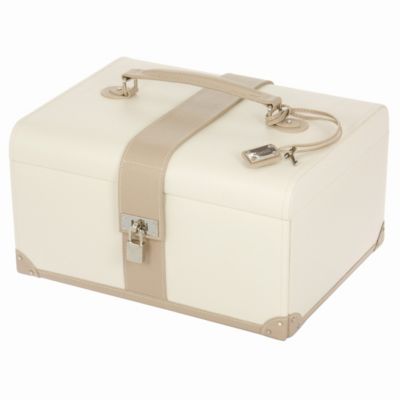 Cannes cream and stone jewellery box - Product number 8461325
