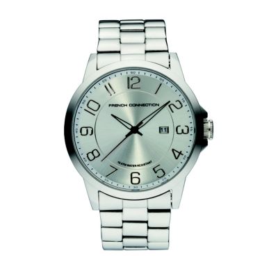 French Connection Men's Silver Dial Bracelet Watch - Product number 8463476