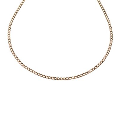 9ct Rose Gold Curb Chain