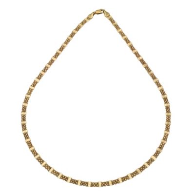 9ct Gold Fancy Collar Necklace