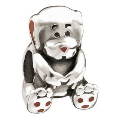 Miss Chamilia - sterling silver and enamel puppy love bead - Product number 8470456