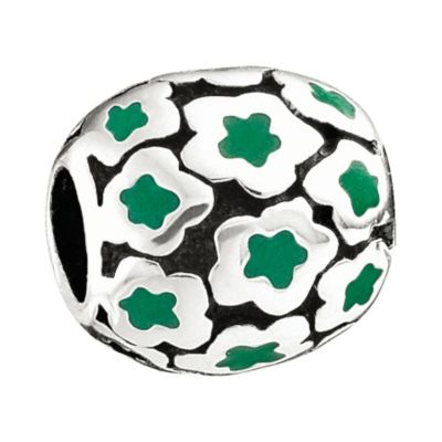 Miss Chamilia -sterling silver enamel dozens of daisies kid's bead - Product number 8470537