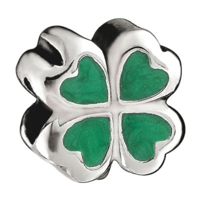 Miss Chamilia -sterling silver & enamel good luck charm kid's bead - Product number 8470677