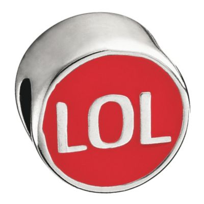 Miss Chamilia - sterling silver and enamel LOL kid's bead - Product number 8470707