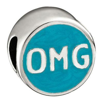 Miss Chamilia - sterling silver and enamel OMG kid's bead - Product number 8470715