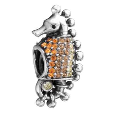 Chamilia - Silver and Swarovski Crystal Set Seahorse Bead - Product number 8472017