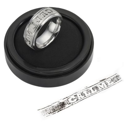 Sterling Silver Call Me Spinner Ring