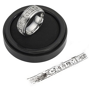 Sterling Silver Call Me Spinner Ring