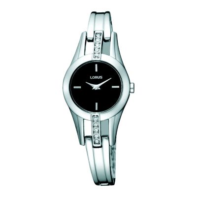 Lorus Ladies Stone Set Stainless Steel Bracelet Watch