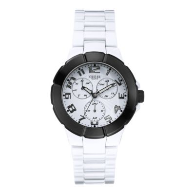Guess Men's White Multi Dial Bracelet Watch - Product number 8491410
