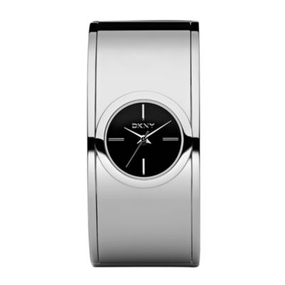 DKNY Ladies' Black Dial Stainless Steel Bracelet Watch - Product number 8502110