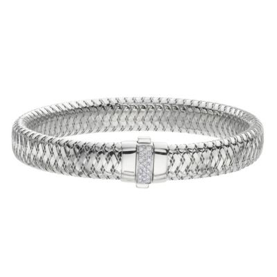 The Fifth Season 18ct white gold diamond Masai bracelet - Product number 8503303
