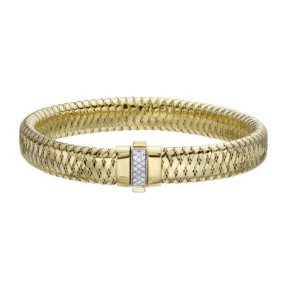 The Fifth Season 18ct gold diamond set Masai bracelet - Product number 8503338