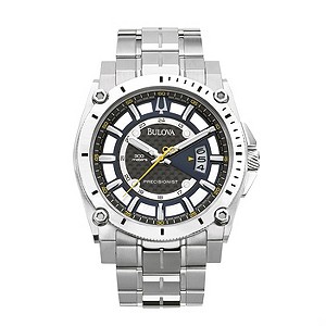 Bulova Men's Precisionist Stainless Steel Bracelet WatchBulova Men's Precisionist Stainless Steel Br