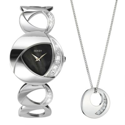 Seksy Ladies' Watch And Pendant Gift Set. - Product number 8513880
