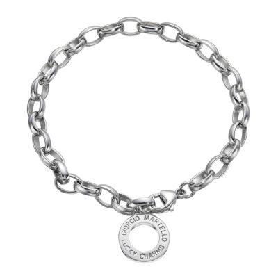 Lucky Charms - sterling silver link bracelet large - Product number 8516278