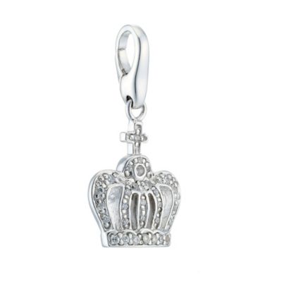 Lucky Charms - sterling silver and cubic zirconia crown - Product number 8516545