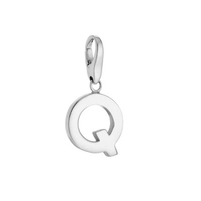 Lucky Charms - sterling silver letter Q charm - Product number 8517010