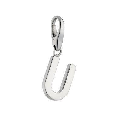 Lucky Charms - sterling silver letter U charm - Product number 8517088
