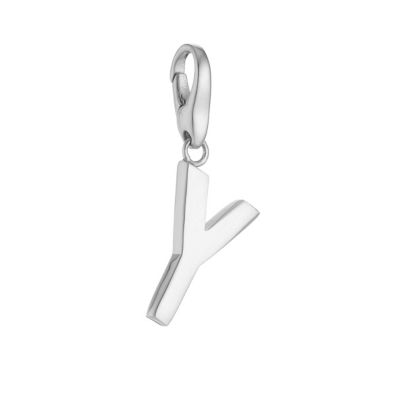 Lucky Charms - sterling silver letter Y charm - Product number 8517134