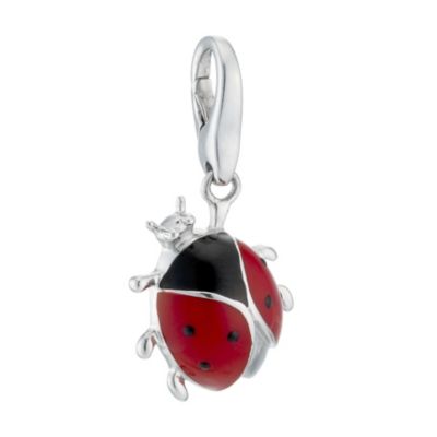 Lucky Charms - sterling silver and enamel ladybird charm - Product number 8517320