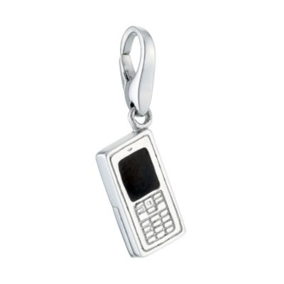 Lucky Charms - sterling silver and enamel mobile phone charm - Product number 8517428