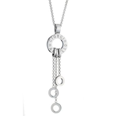 Lucky Charms - sterling silver chain and carrier necklace