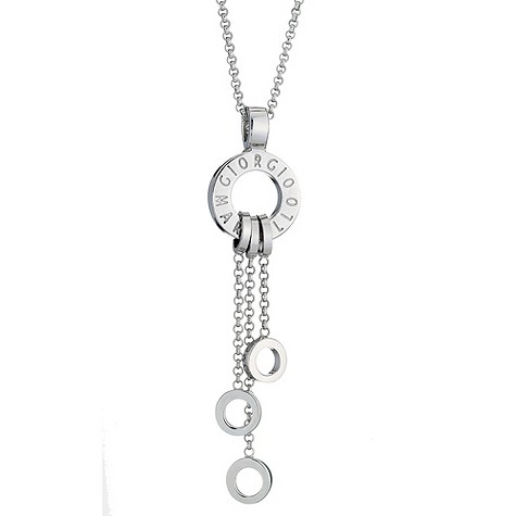 Lucky Charms - sterling silver chain and carrier necklace