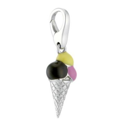 Lucky Charms - sterling silver & enamel ice cream charm - Product number 8517665