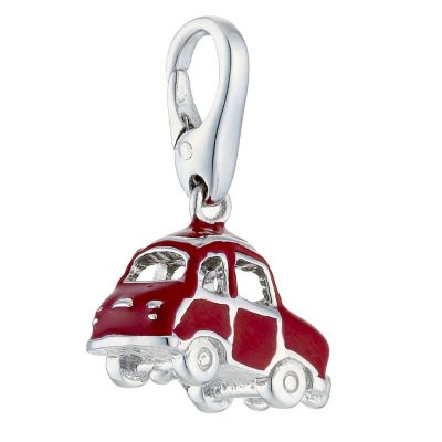Lucky Charms - sterling silver and red enamel car charm - Product number 8517711